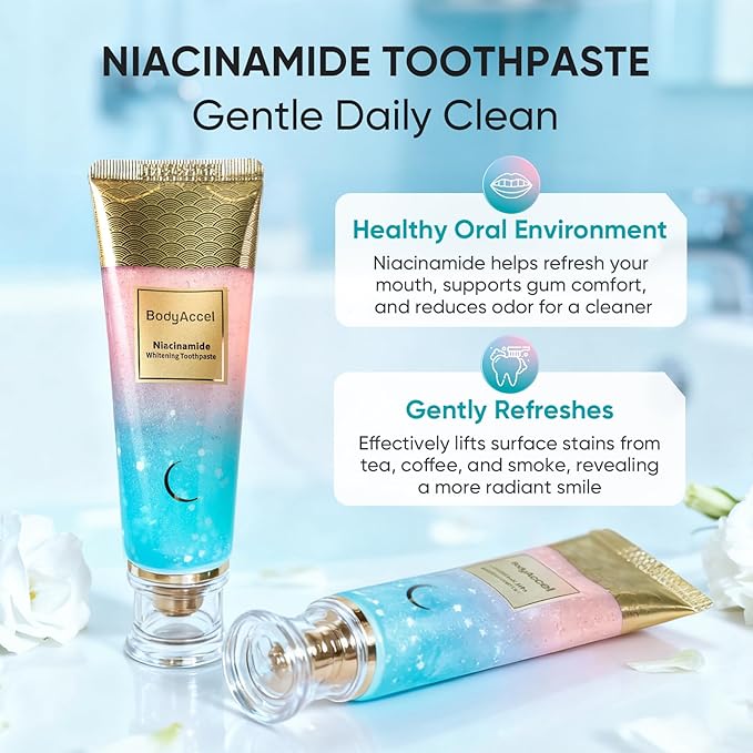 Niacinamide Whitening Toothpaste Mint Oral-max
